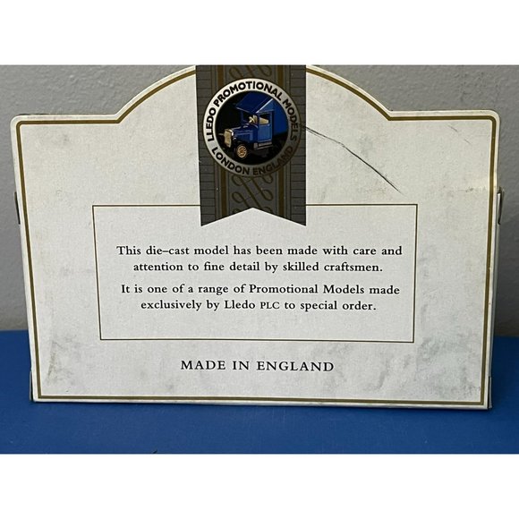 Vintage LLEDO 1935 MORRIS PARCELS VAN DULUX TRADE WOOD FINISH DESIGNER Promo - Picture 7 of 7